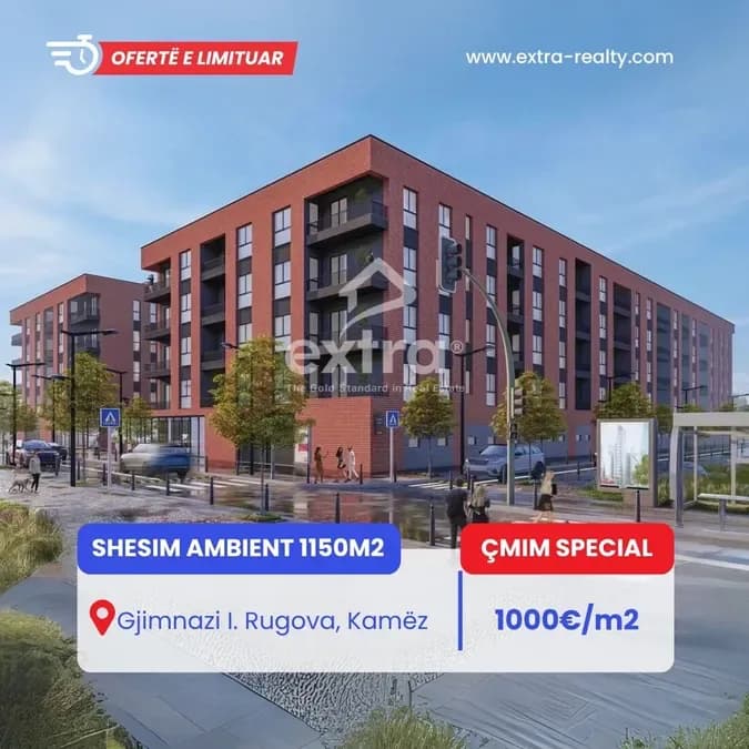 Shesim Ambient Biznesi Prane Gjimnazit Ibrahim Rugova, Kamez