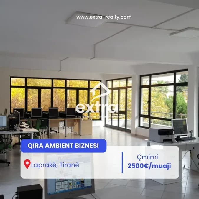Qira ambient biznesi Rruga Lord Bajron, Laprake, Tirane