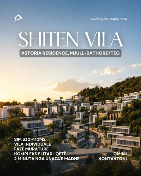 Shiten Vila, Astoria Residence, Mjull-Bathore/TEG, Tiranë