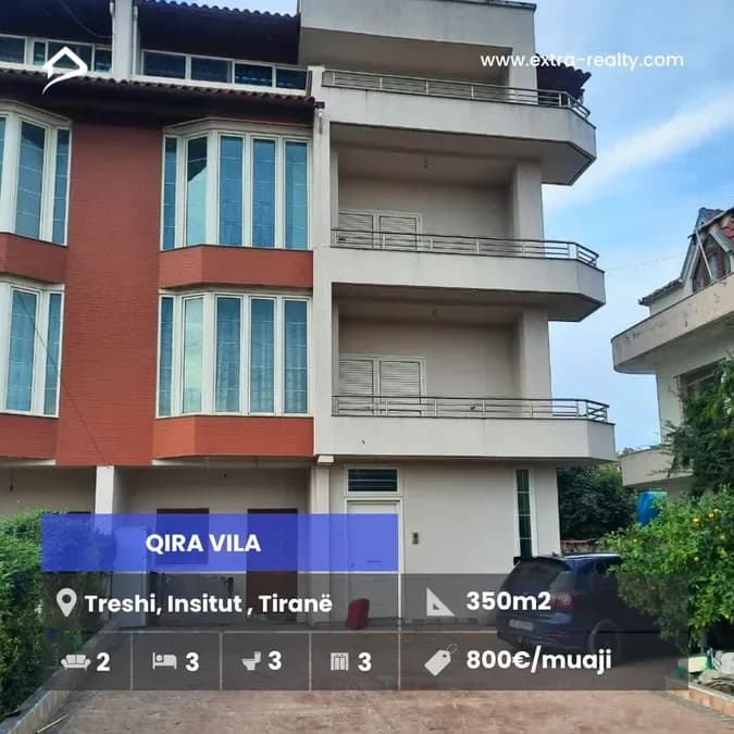 Qira Vila Tek Treshi, Insitut, Tirane