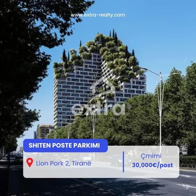 Shiten Poste Parkimi Rruga Dritan Hoxha Lion Park 2, Tirane