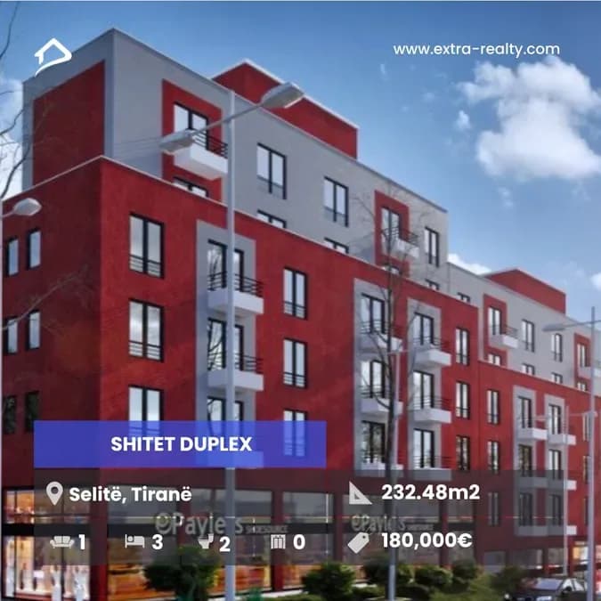 Shitet Duplex Selite, Tirane