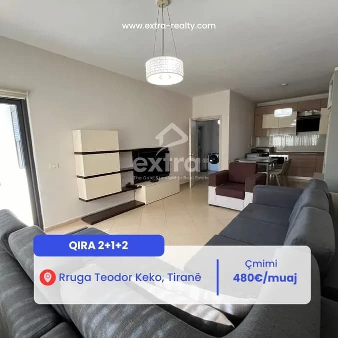 Qira 2+1+2 Rruga Teodor Keko, Tirane 3