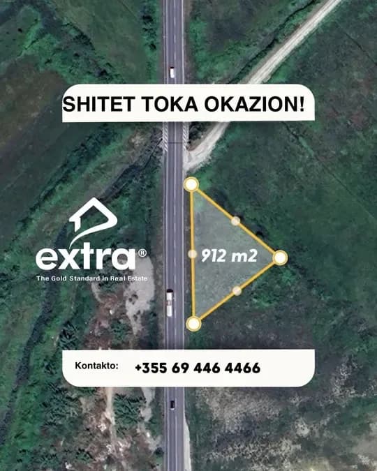 Shitet okazion nga 60 ne 40.000 € toke ne rruge kryesore