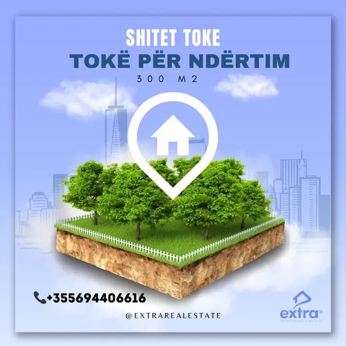 300 m2 toke per shitje ne Dudas