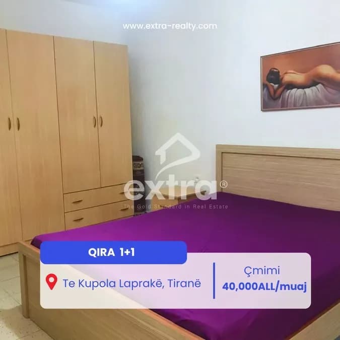 Qira 1+1 Te Kupola ne Laprake, Tirane