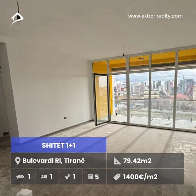 Shitet 1+1 Bulevardi Ri, Tirane 1