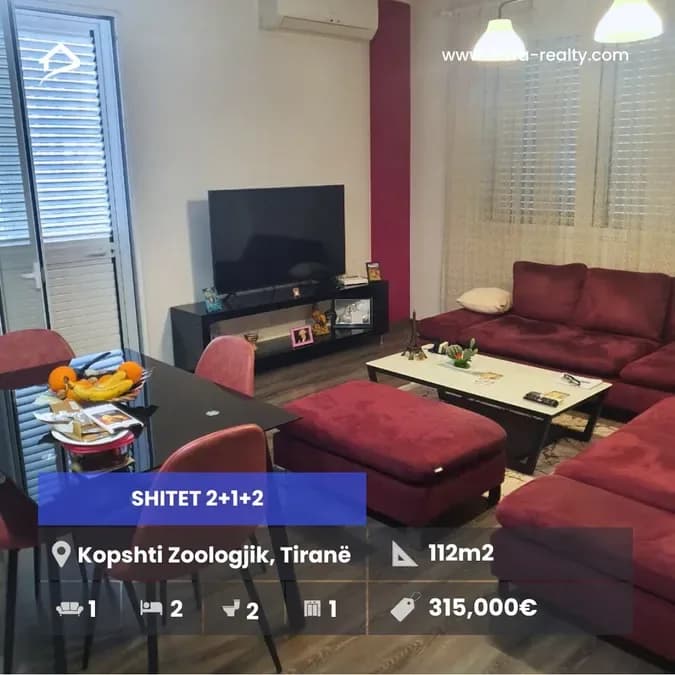 Shitet 2+1+2 Kopshti Zoologjik, Tirane