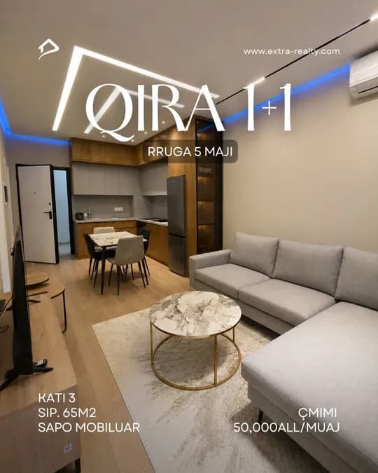 Apartament për qira Rr. Dibrës - Medreseja - Rr. 4 Dëshmorët (Tiranë - qyteti)