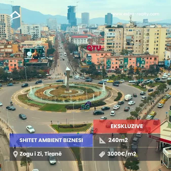 Shitet Ambient Biznesi 240m2, Zogu i Zi