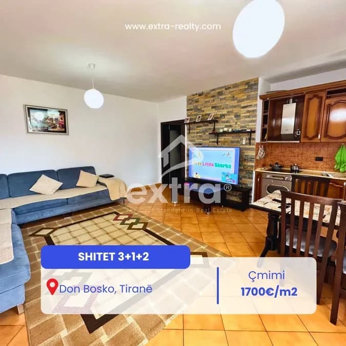 Shitet 3+1+2 prane Bujtines se Gjelit, Don Bosko, Tirane