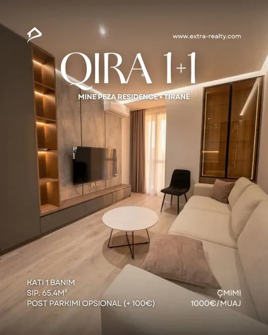 Qira 1+1, Mine Peza, Tirane