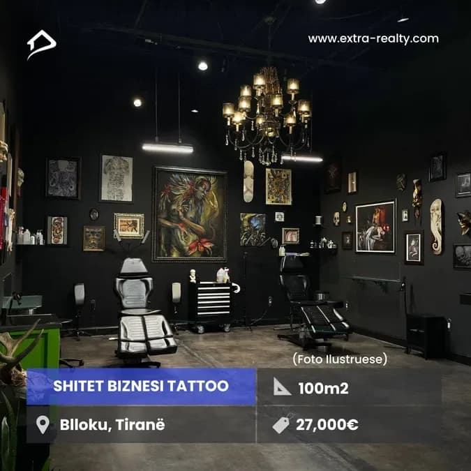Shitet Biznesi Tattoo Bllok, Tirane 1