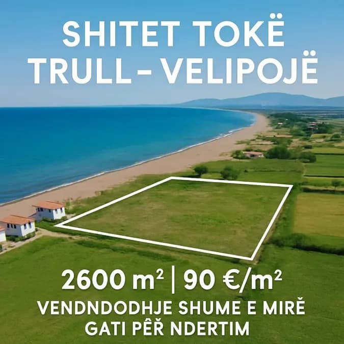 Shitet toke ne velipoje