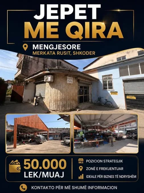 Jepet me qira mengjesore merkata rusit shkoder