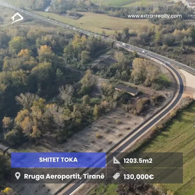 Shitet Toka Rruga e Aeroportit, Tirane 1