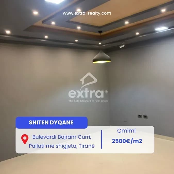 SHITEN DYQANE Bulevardi Bajram Curri, Pallati me shigjeta, Tirane