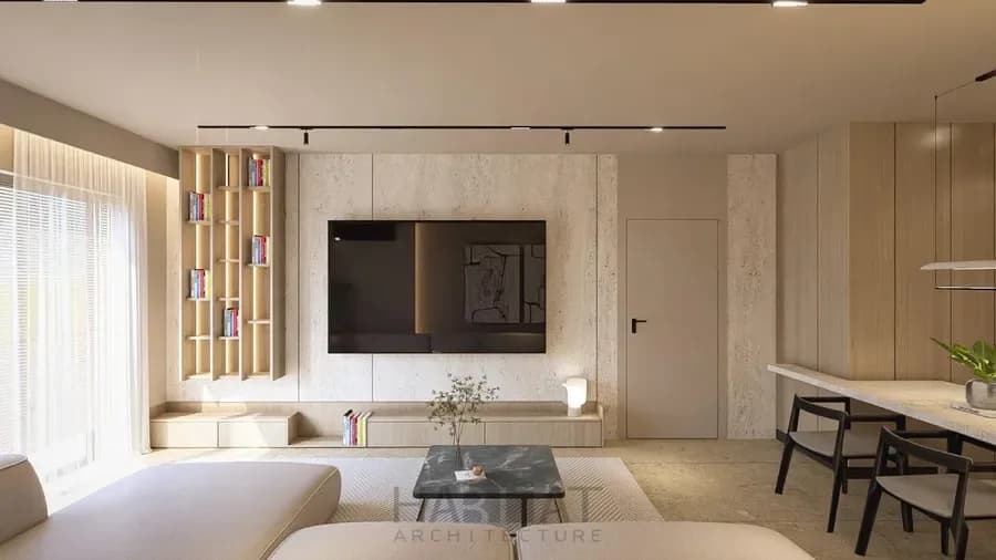 Jepet me qira apartament 2+1 luksoz me garazh 3