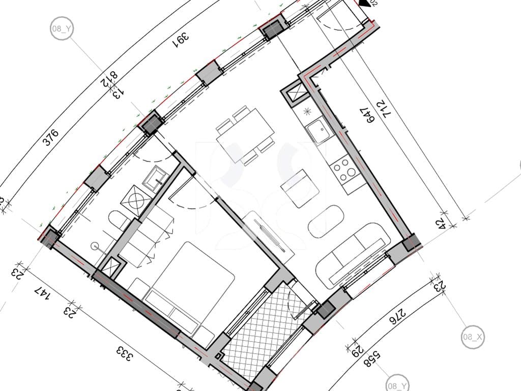SHITET APARTAMENT 1+1 NE REZIDENCA BALLADA LIQENI I FARKES 3