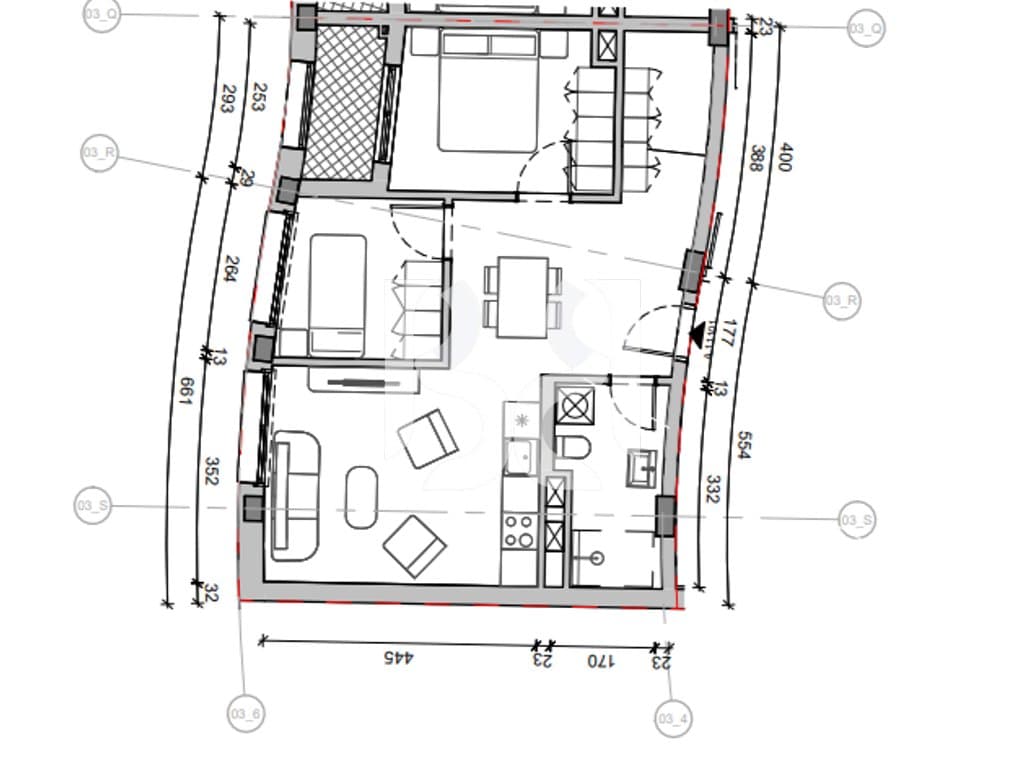 SHITET APARTAMENT 2+1 TE REZIDENCA BALLADA LIQENI I FARKES ME KREDI DERI NE 80% 3