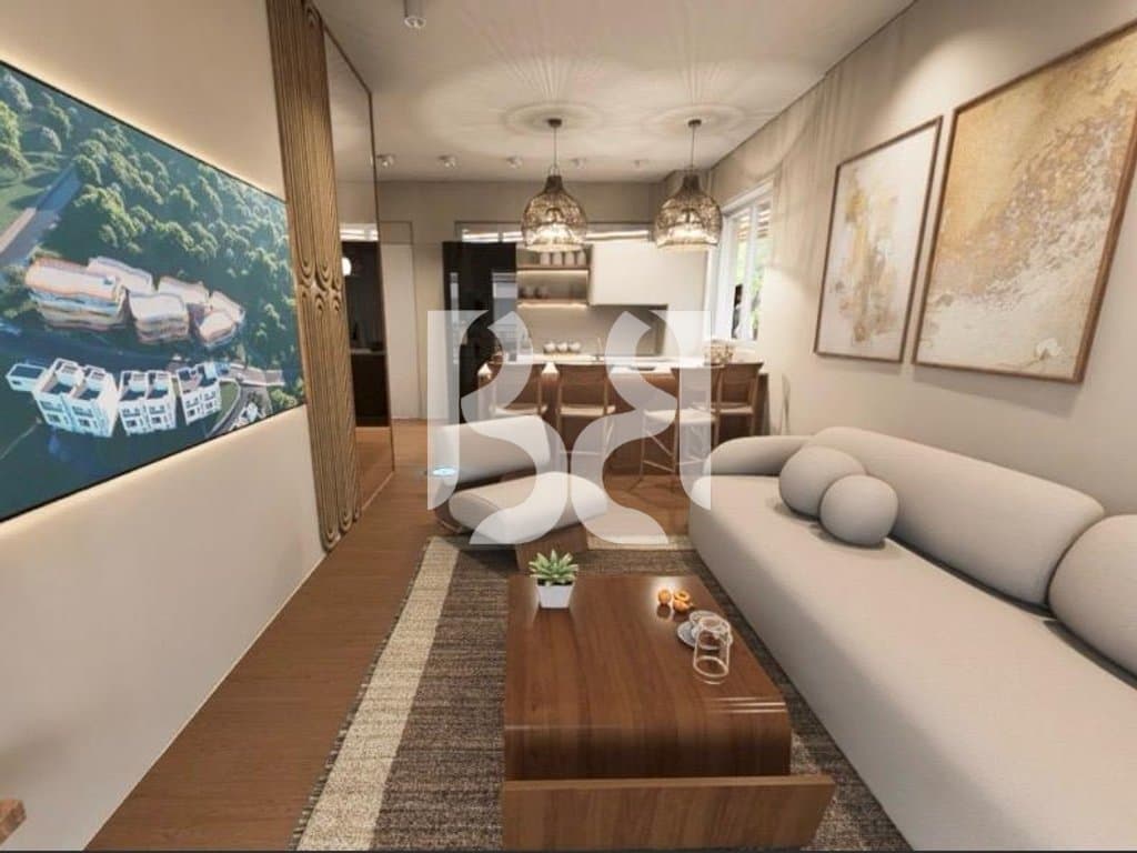 Shitet Apartament me Kredi 1+1 ne Farke Prane Liqenit Rezidenca Aba 70m2 178000 €