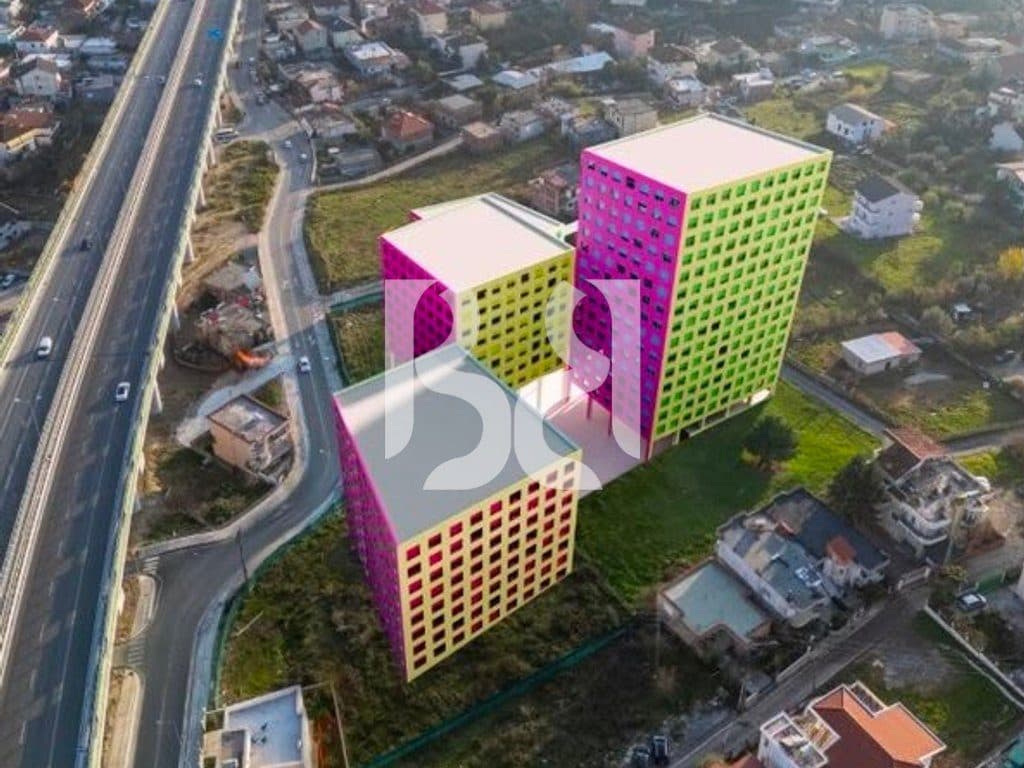 Apartament 2+1 për Shitje në Naya Residence | 75.2 m² | Në Projekt | Kati 9