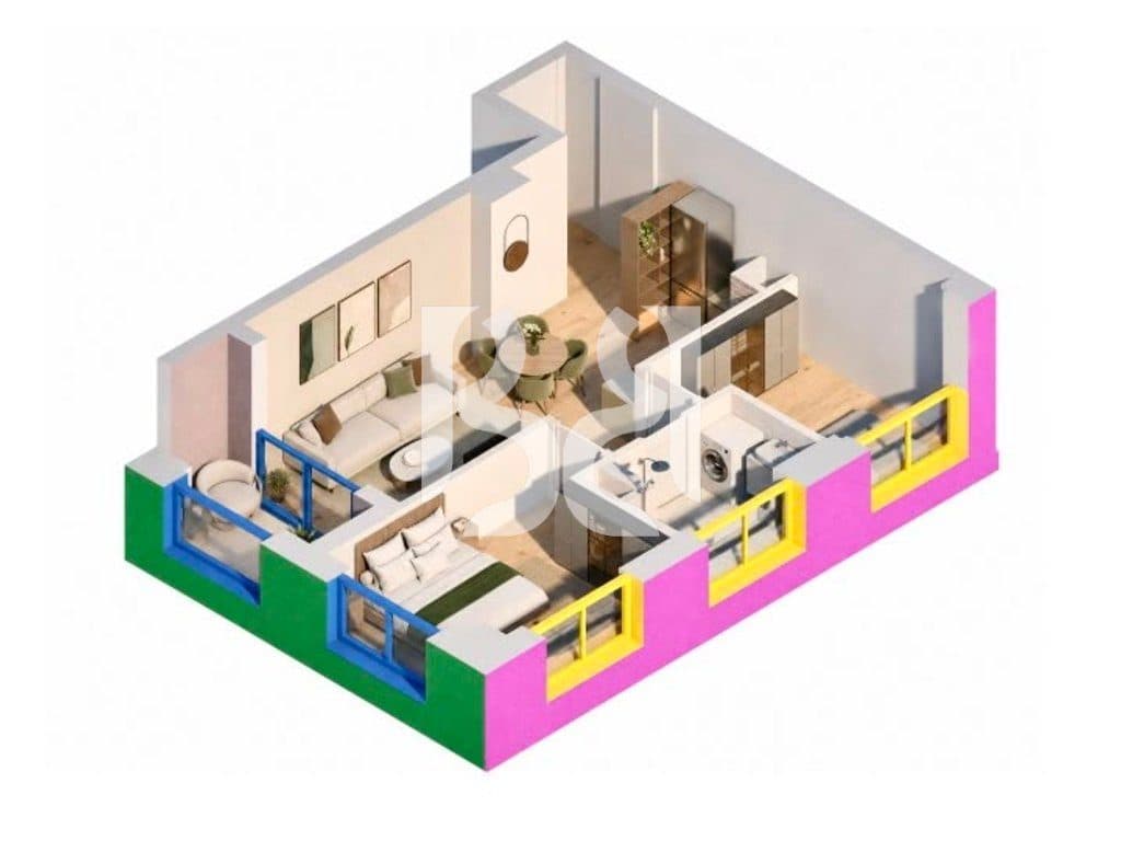 Apartament 2+1 në Shitje në Naya Residence | 71.1 m² | Kati 9 | Orientim Perëndim-Veri | Under Project | 118,000 € * 3