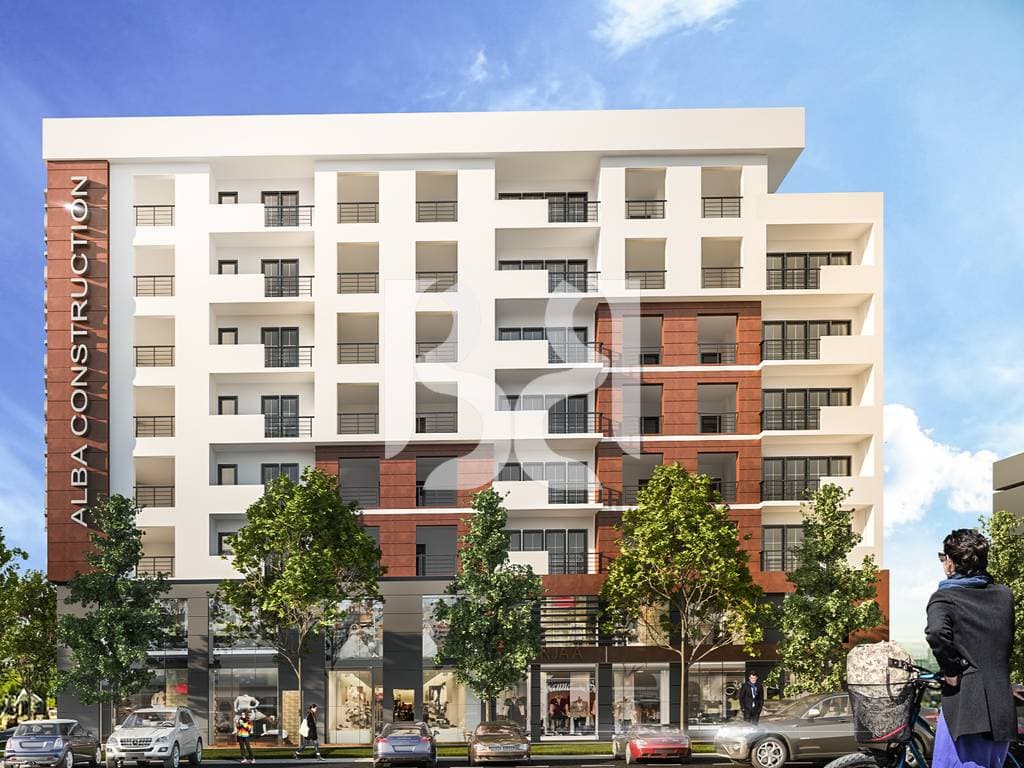 Apartament 2+1 në shitje në Kashar, Tiranë | 120.91 m², Kati 8, Ndërtim i Ri, Mundësi Investimi 2
