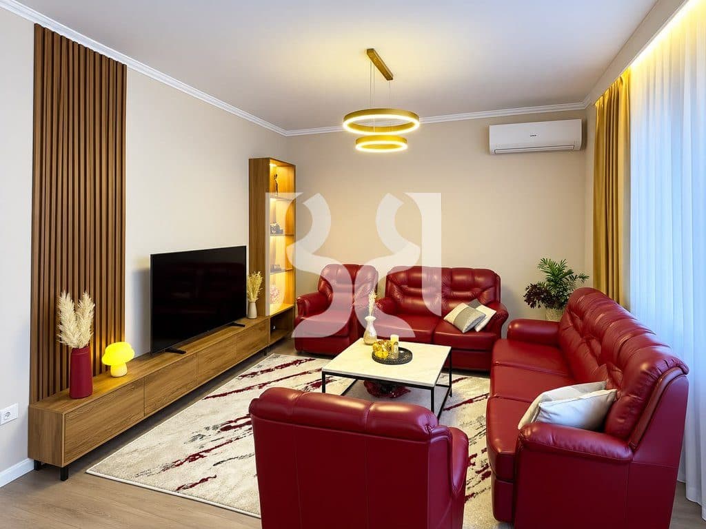 Apartament 2+1+2 me Qira pranë Liqenit Artificial | Ngjitur me Lake View & Aquadrom | 105 m² | 90,000 Lekë