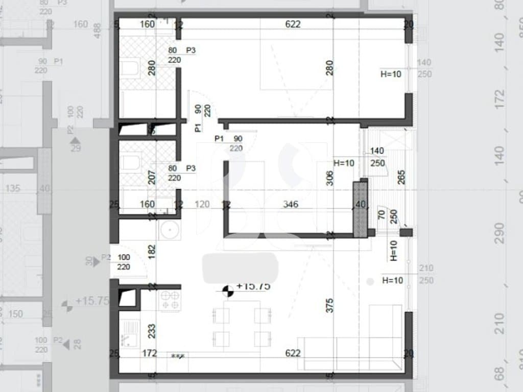 *APARTAMENT NE SHITJE 2+1+2+BALLKON, ISH FUSHA E AVIACIONIT MEI'S GARDEN RESIDENCE 2