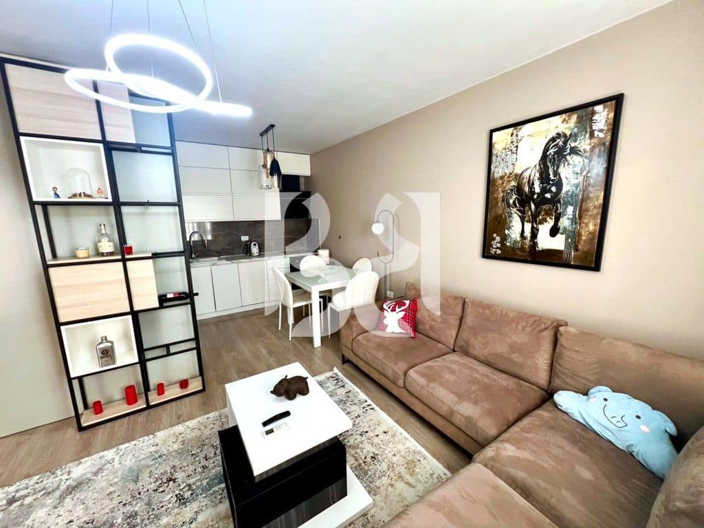 Apartament 1+1 me Qira në Siri Kodra | 65 m² | Kati 2 | 55,000 Lekë/Muaj 2
