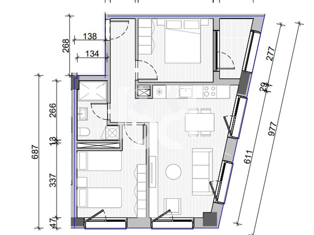 APARTAMENT PER SHITJE NE NAYA RESIDENCE,SHKOZE 2