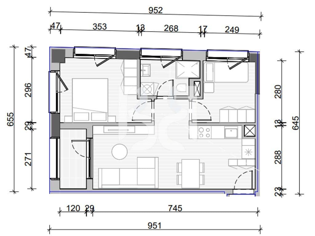 SHITET APARTAMENT 2+1 NE NAYA RESIDENCE(SHITET ME KREDI) 4