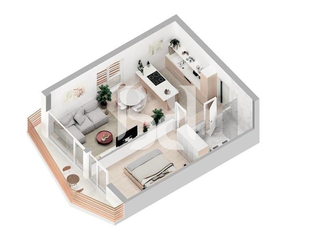 Shitet Apartament me kredi 1+1 ne Farke prane liqenit Rezidenca Aba 81m2 178000 € 4