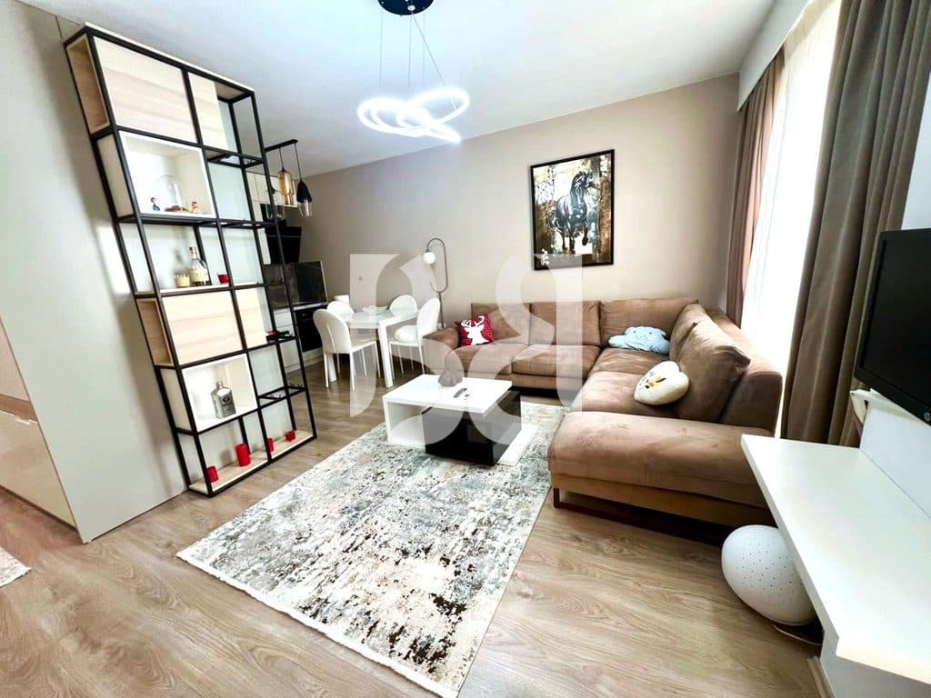 Apartament 1+1 me Qira në Siri Kodra | 65 m² | Kati 2 | 55,000 Lekë/Muaj 4