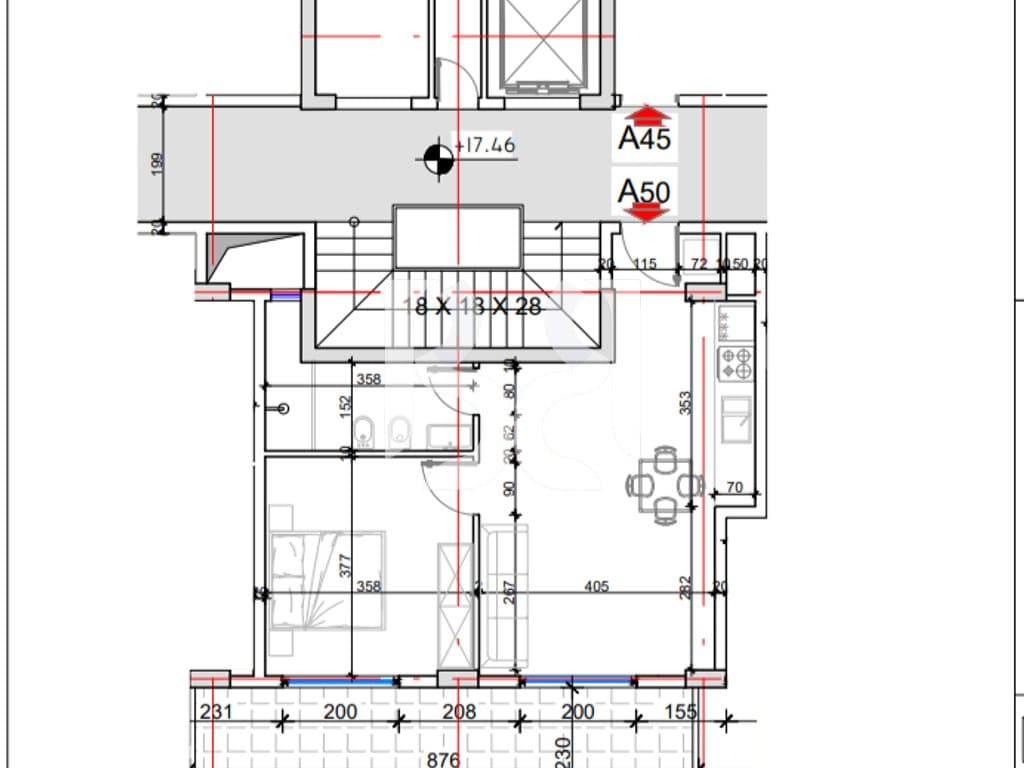 SHITET APARTAMENT 1+1 NE ORIKUM 3