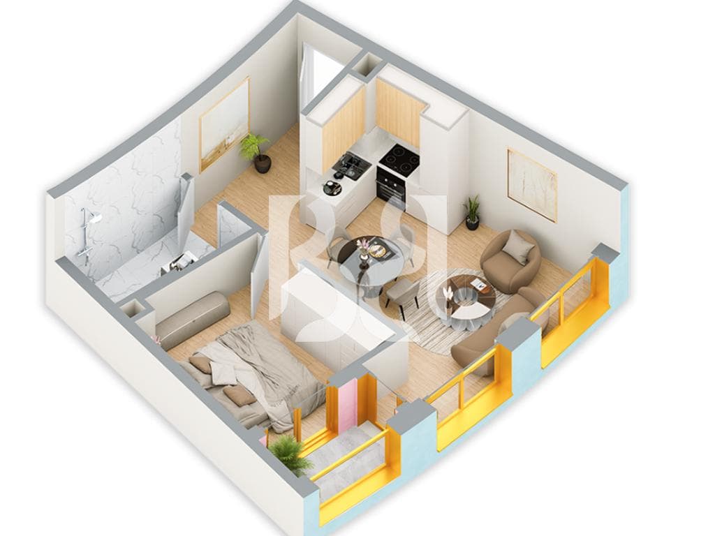 SHITET ME KREDI DERI NE 80% APARTAMENT 2+1 NE REZIDENCA BALLADA LIQENI I FARKES