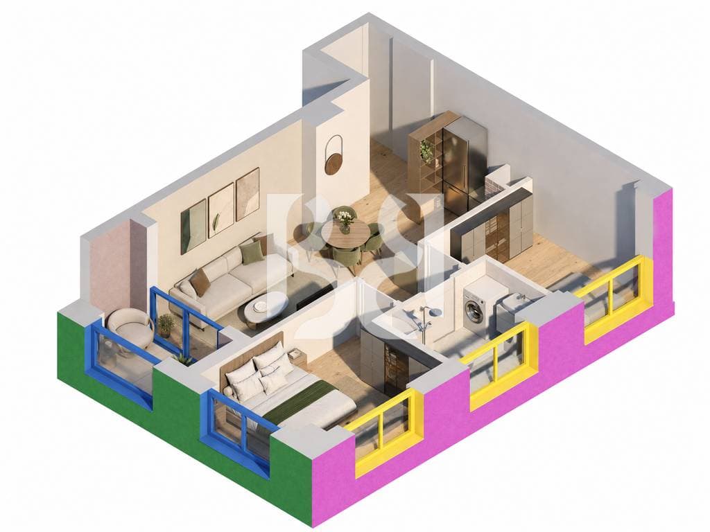 SHITET APARTAMENT 2+1 NE NAYA RESIDENCE(SHITET ME KREDI) 3