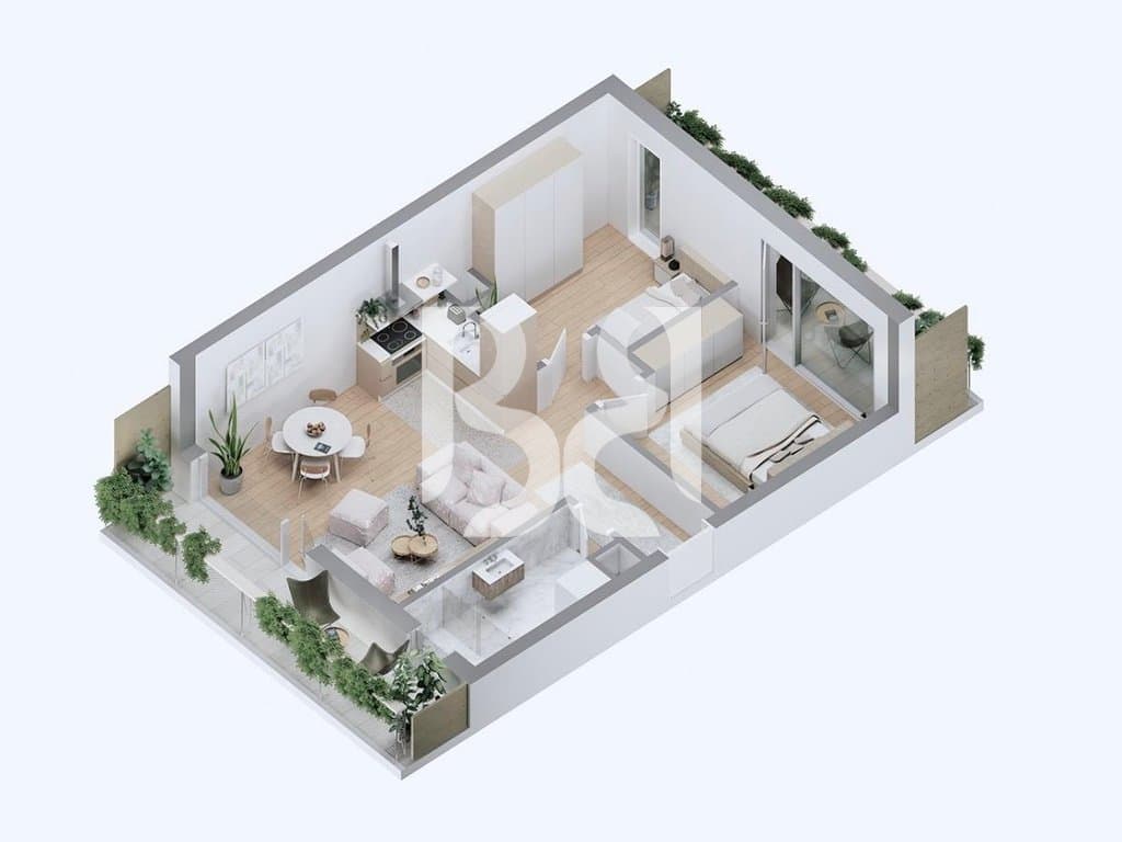 SHITET ME KREDI APARTAMENT 2+1 PRANE DRILONIT POGRADEC 4