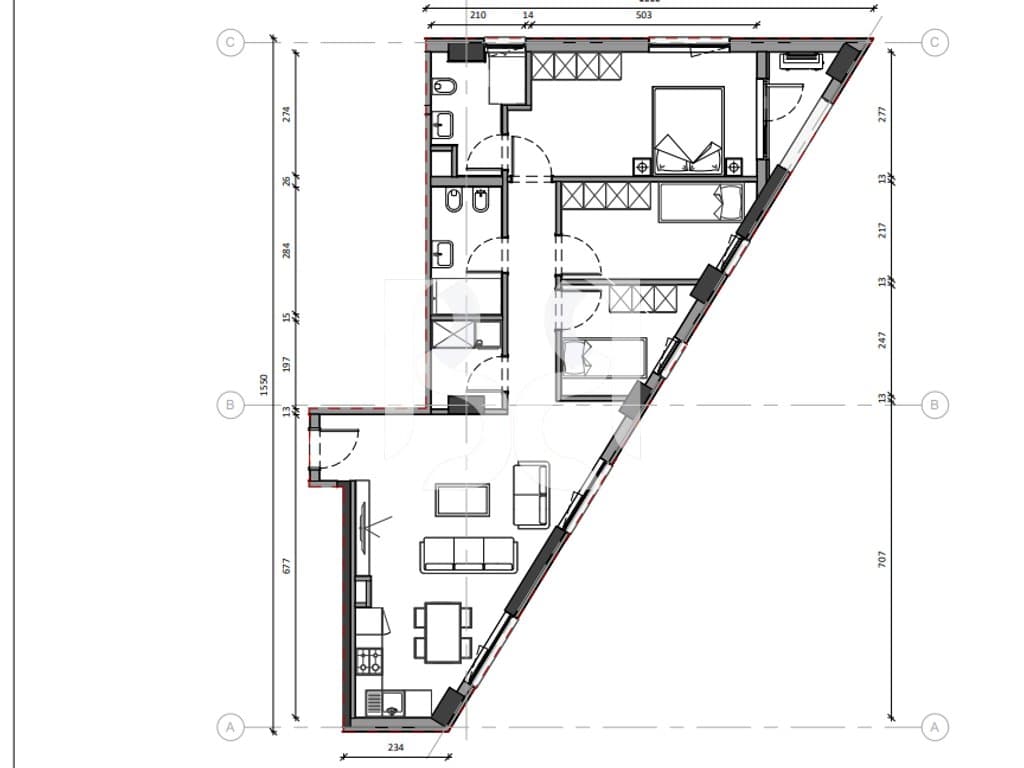 APARTAMENT 3+1+2 PER SHITJE REZIDENCA KAIMI* 3