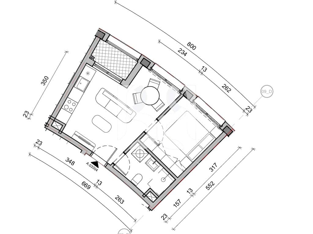 SHITET APARTAMENT 1+1 NE REZIDENCA BALLADA LIQENI I FARKES 3