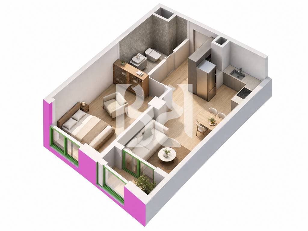 APARTAMENT 1+1 PER SHITJE NE NAYA RESIDENCE 3