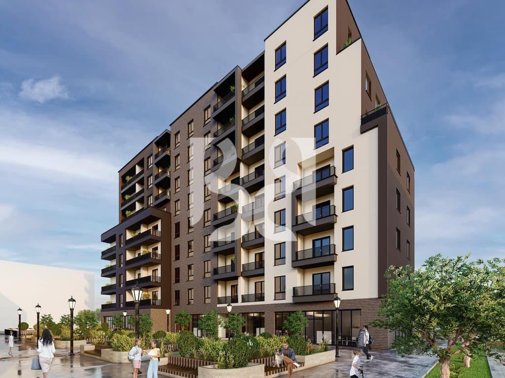SHITET APARTAMENT 2+1 NE RRUGEN OSBE KAMEZ