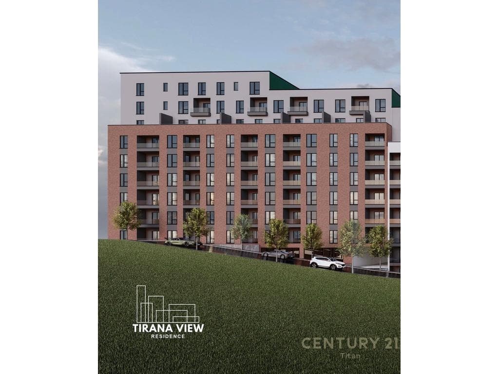 Apartament 2+1+2 per shitje te Tirana View Residence. 1