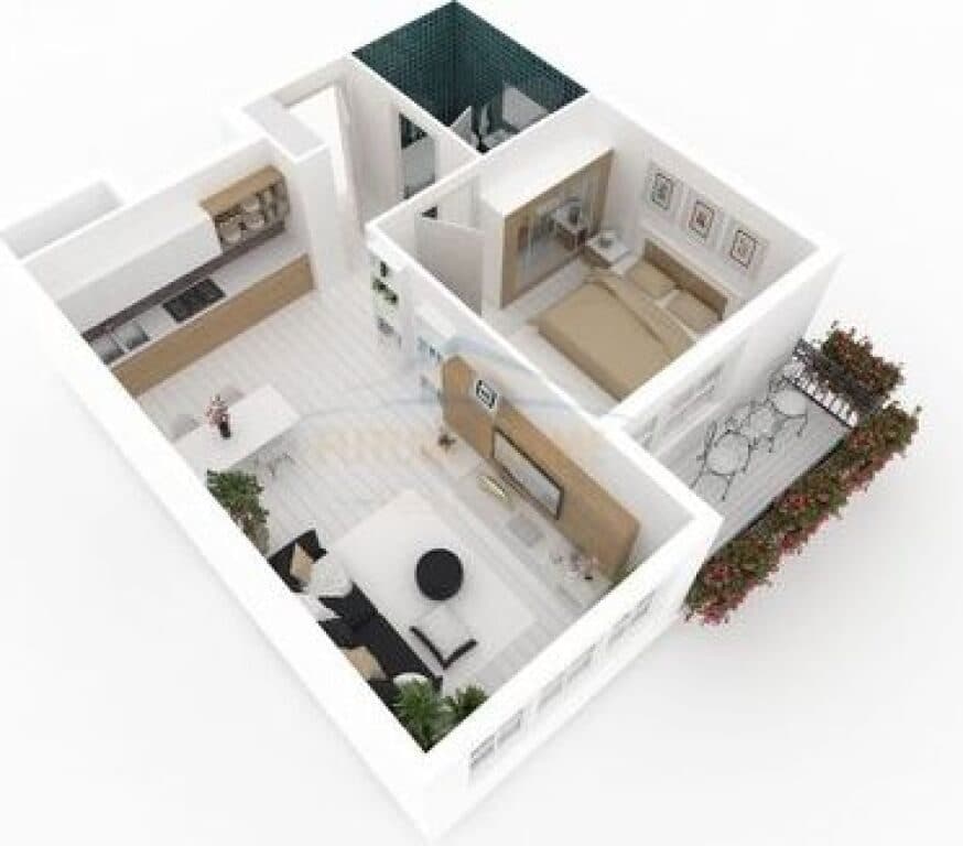 Në shitje, Apartament 2+1, Jordan Misja, Tiranë 1