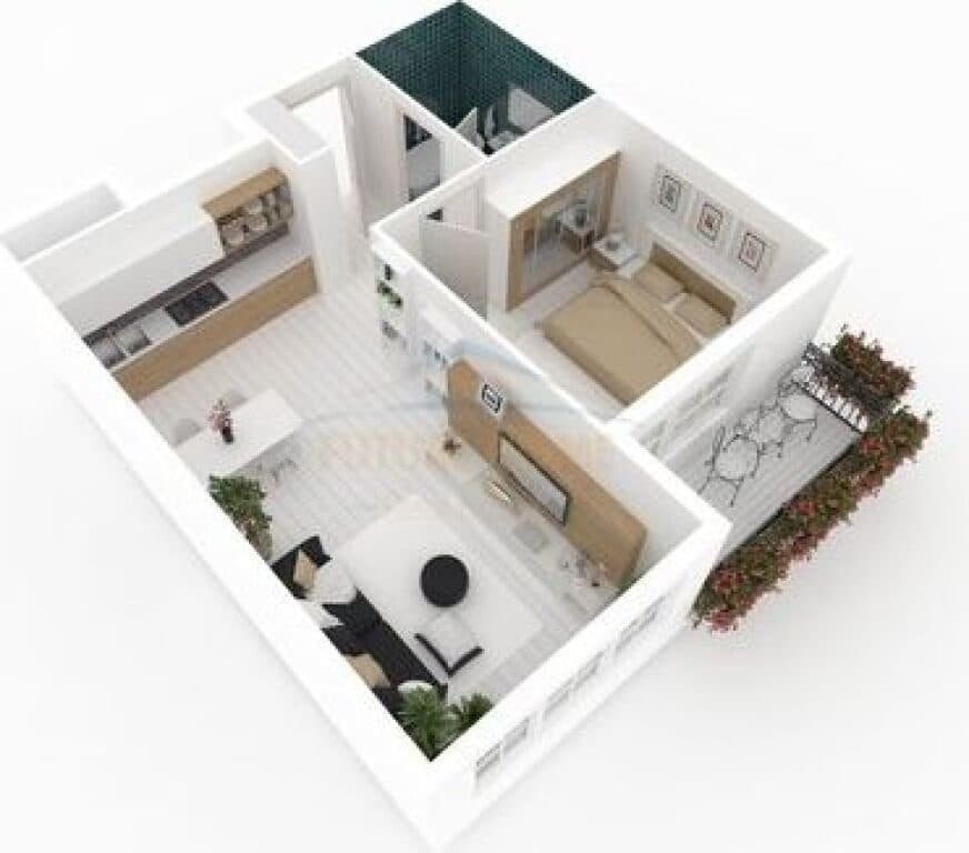 Në shitje, Apartament 1+1, Kodra e Diellit 2 1