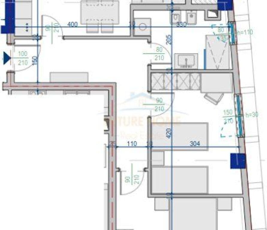 Në shitje, Apartament 2+1, Paskuqan, Tiranë. 1