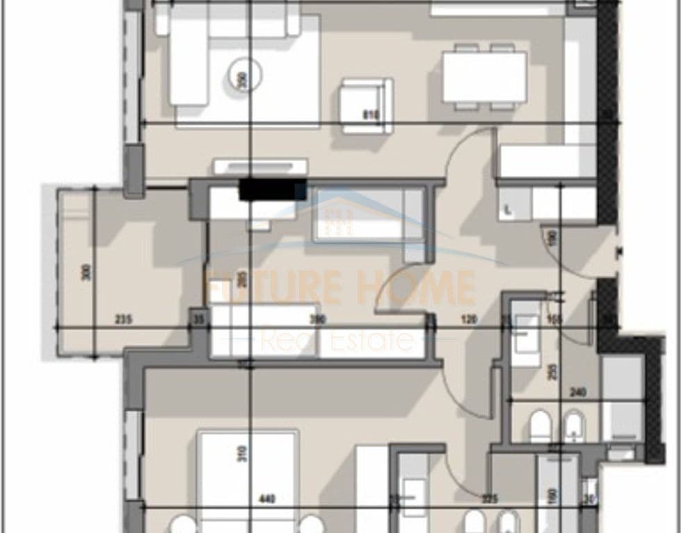 Në shitje, Apartament 2+1+2, Ajka Residence, Tiranë 2