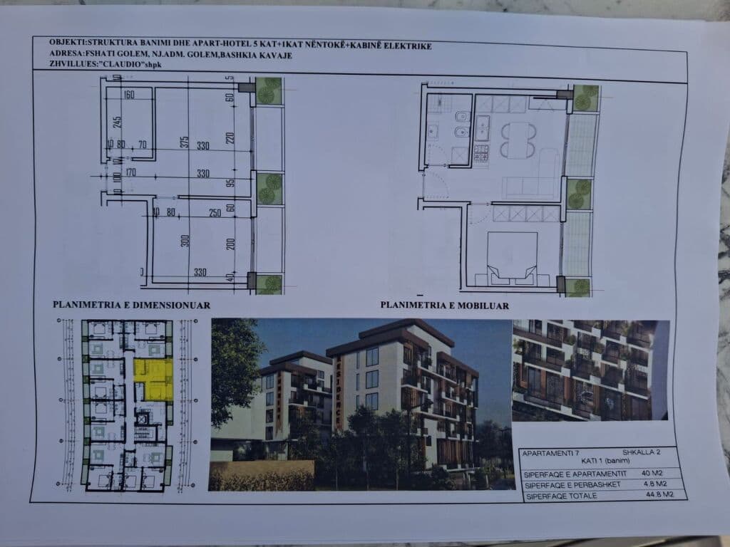 🏡 SHITET APARTAMENT 1+1 NË MALIN E ROBIT! 🌊 2