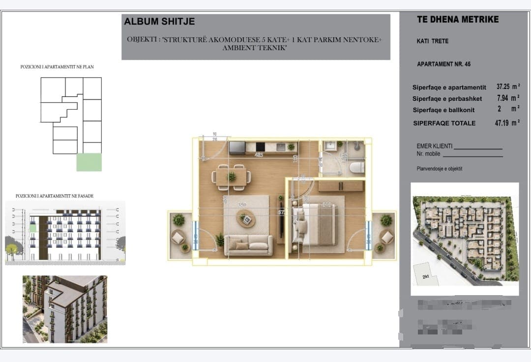 SHITET APARTAMENT 1+1 NË MALIN E ROBIT! 🌊 3